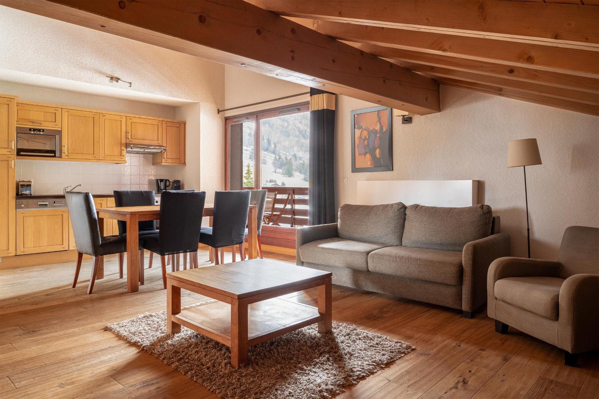 Dormio Resort Les Portes Du Mont Blanc Валорсин Стая снимка